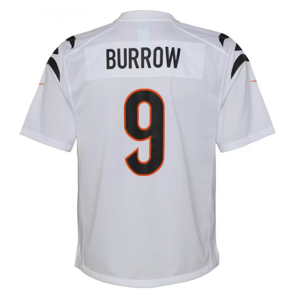 Joe Burrow Cincinnati Bengals Nike Youth Game Jersey - White-Profan Arena